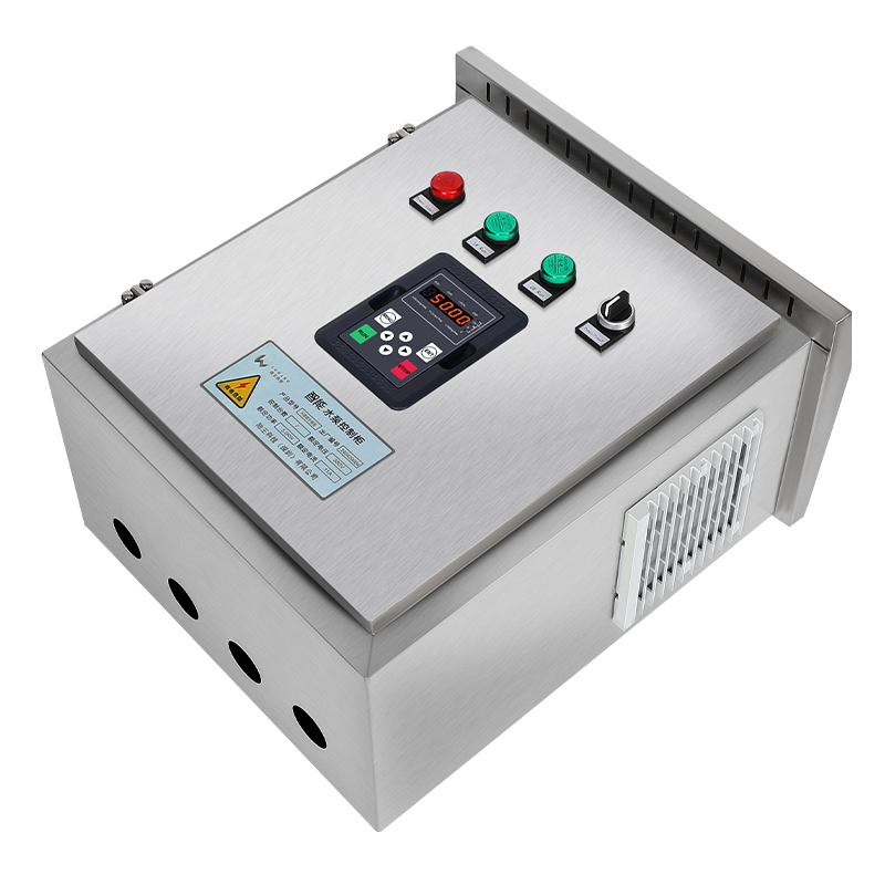 Outdoor Double Pump Linkage VFD Fan Speed Pump Constant Pressure Water Control Cabinet